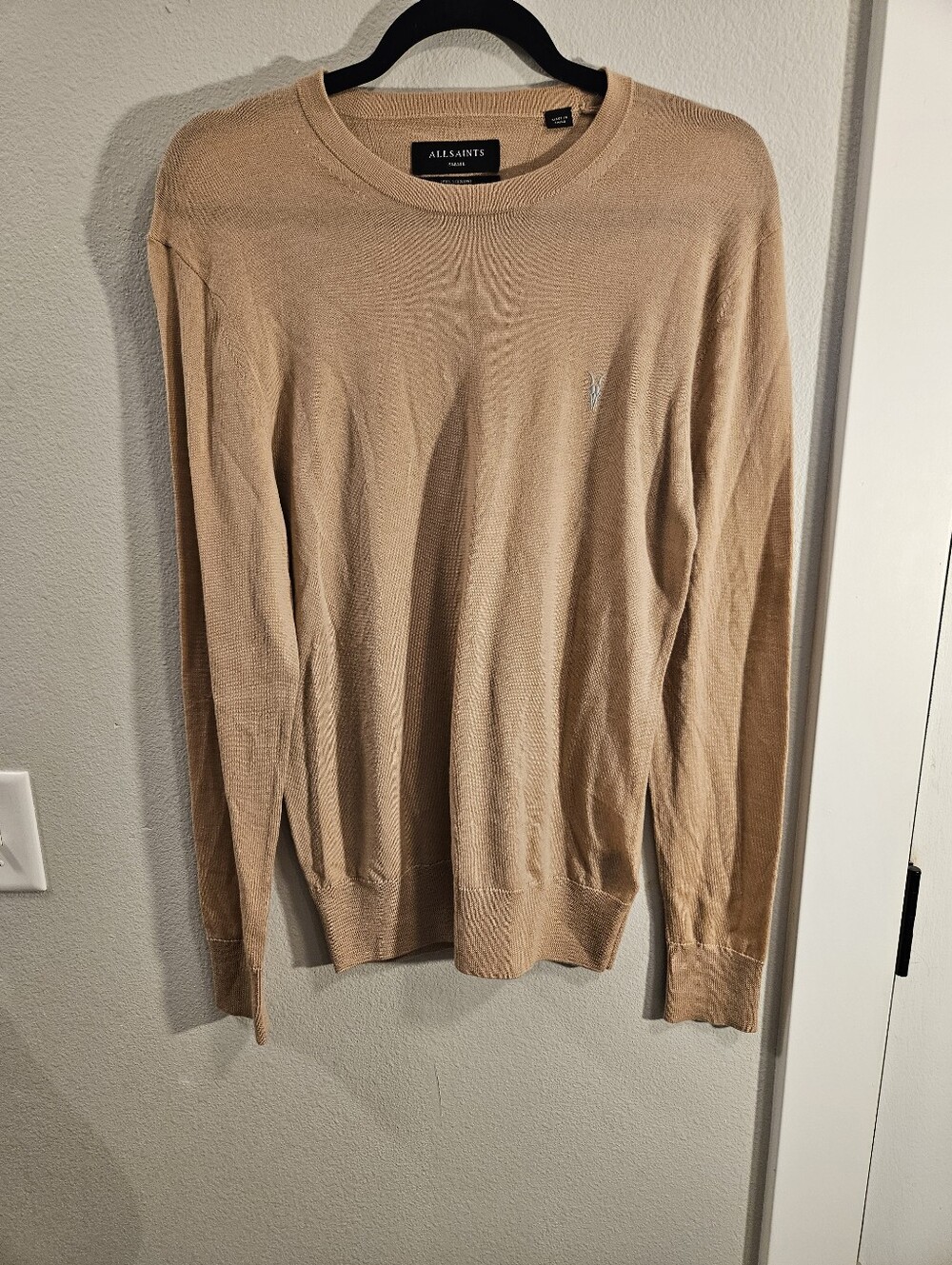 All Saints Sweater 100% Merino Wool Men Size Small